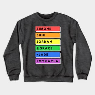 TEAM USA 202ONE RAINBOW Crewneck Sweatshirt